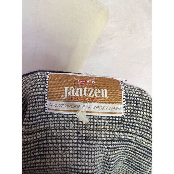 Vintage 1970s Jantzen Plaid Sweater - Picture 5 of 6